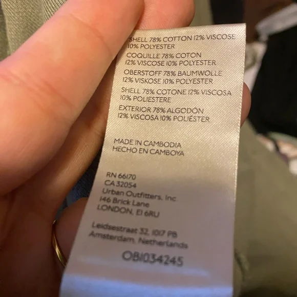 Olive Green Ruby Jacket from Free People - Picture 6 of 8